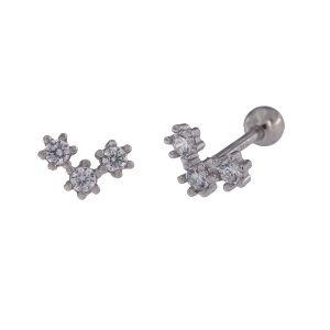 Piercing Glow de Plata 925