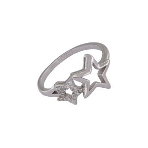 ANILLO PLATA STARLIGHT DUO