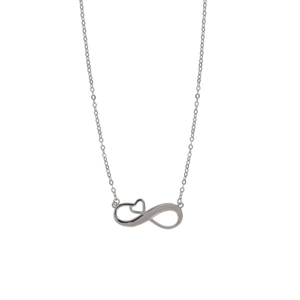 COLLAR PLATA INFINITY LOVE