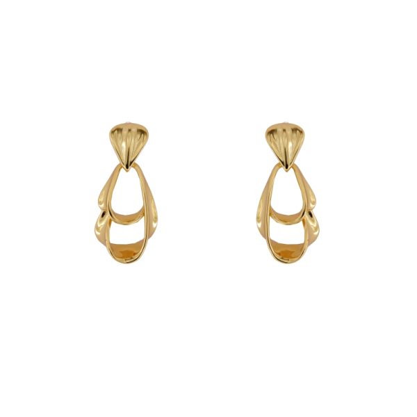 PENDIENTES PLATA TERESA - DORADO