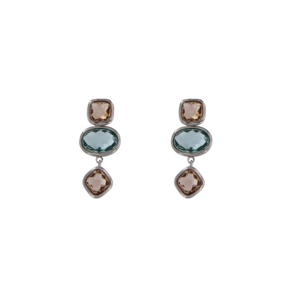 PENDIENTES PLATA COVA