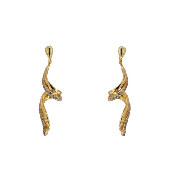 PENDIENTES PLATA ADA - DORADO