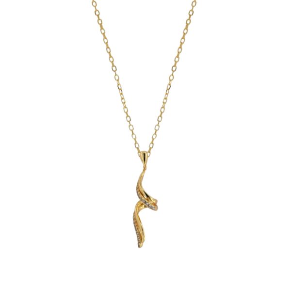 COLLAR PLATA ADA - DORADO